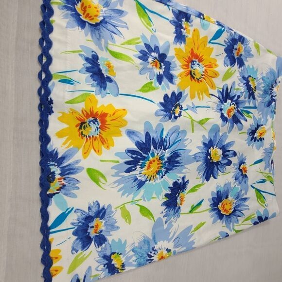 Patrick Christopher Vintage White  Floral Skirt - Picture 3 of 10